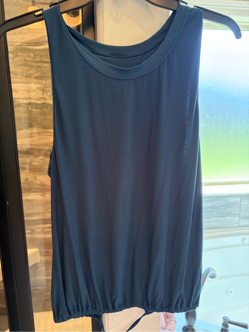 lululemon athletica Navy Sleeveless Scoop-Neck Tank